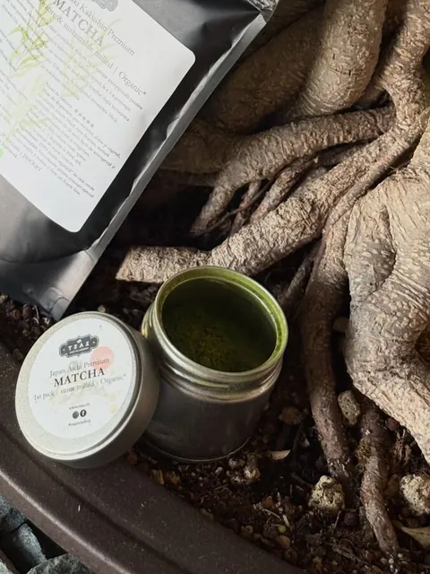 We have just upgraded our matcha. Also ceremonial, but even better quality! Come try it! @teazteash